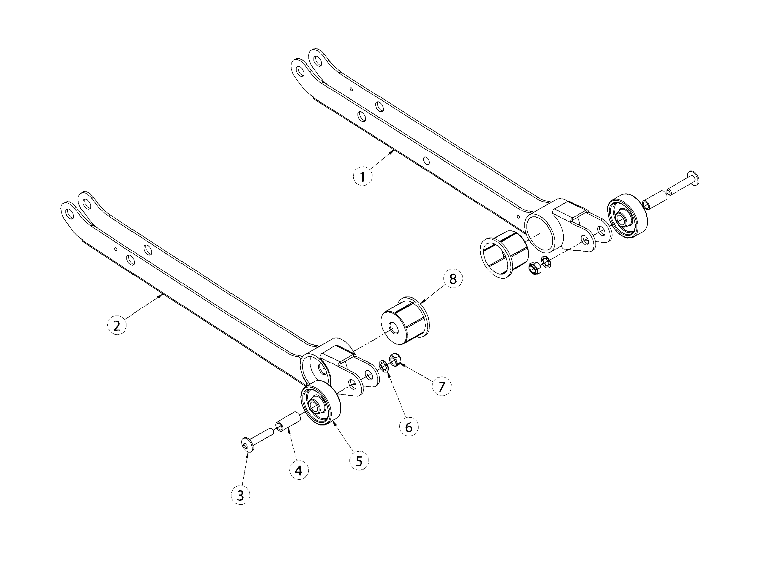 Life Fitness FTR-0000-01 lift frame assy diagram
