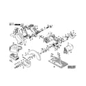 Bosch 1671K saw assy diagram