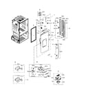 Samsung RF28HFEDBWW/AA-00 fridge door l diagram