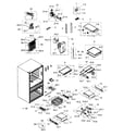 Samsung RF30HBEDBSR/AA-02 refrigerator diagram