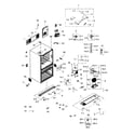 Samsung RF30HBEDBSR/AA-02 cabinet diagram