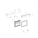 Samsung RFG238AARS/XAA-02 freezer door diagram