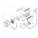 Bosch B22CT80SNS/01 ice maker diagram