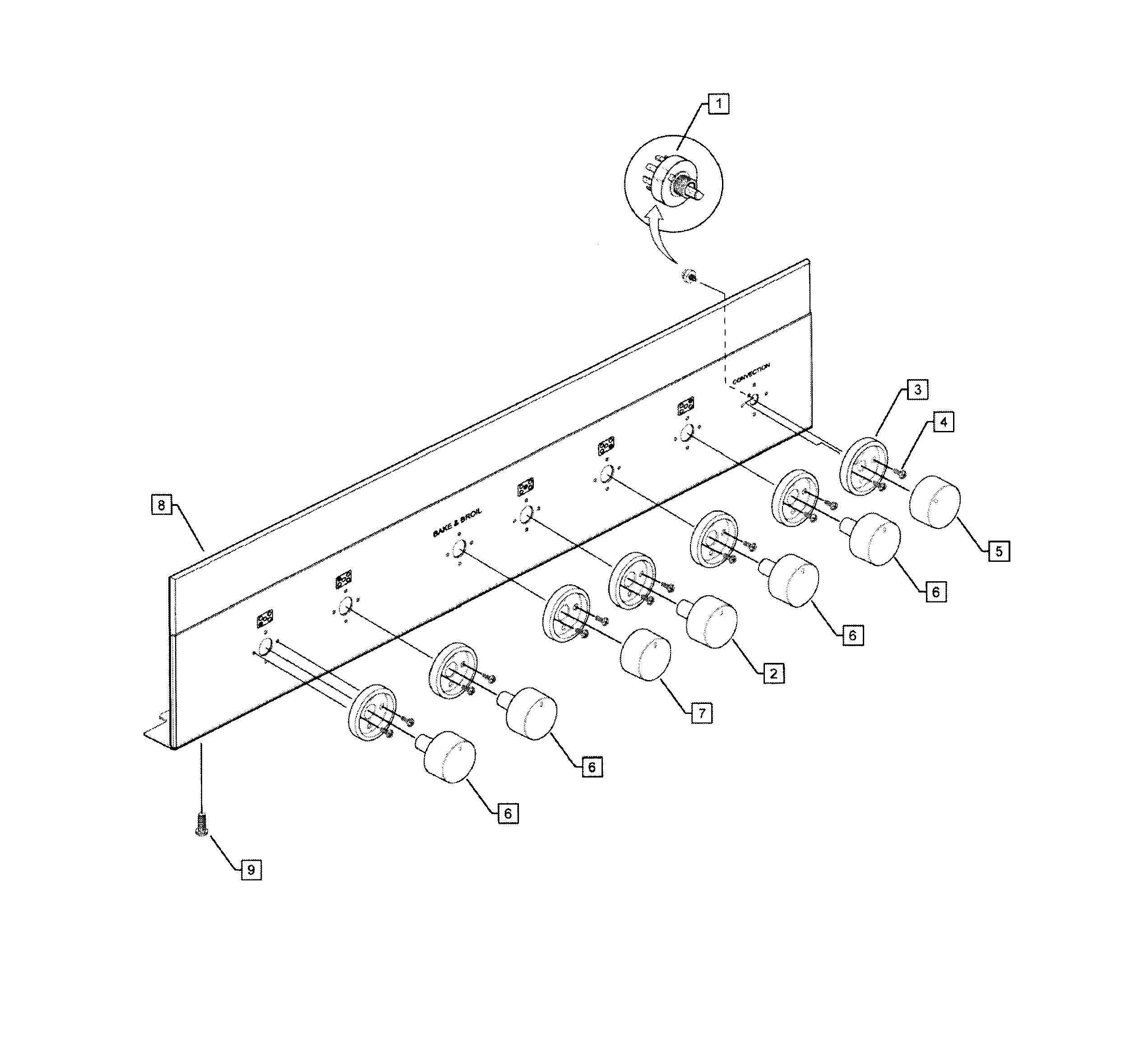 Fisher & Paykel OR30SLDGX1-70874-A valve panel diagram