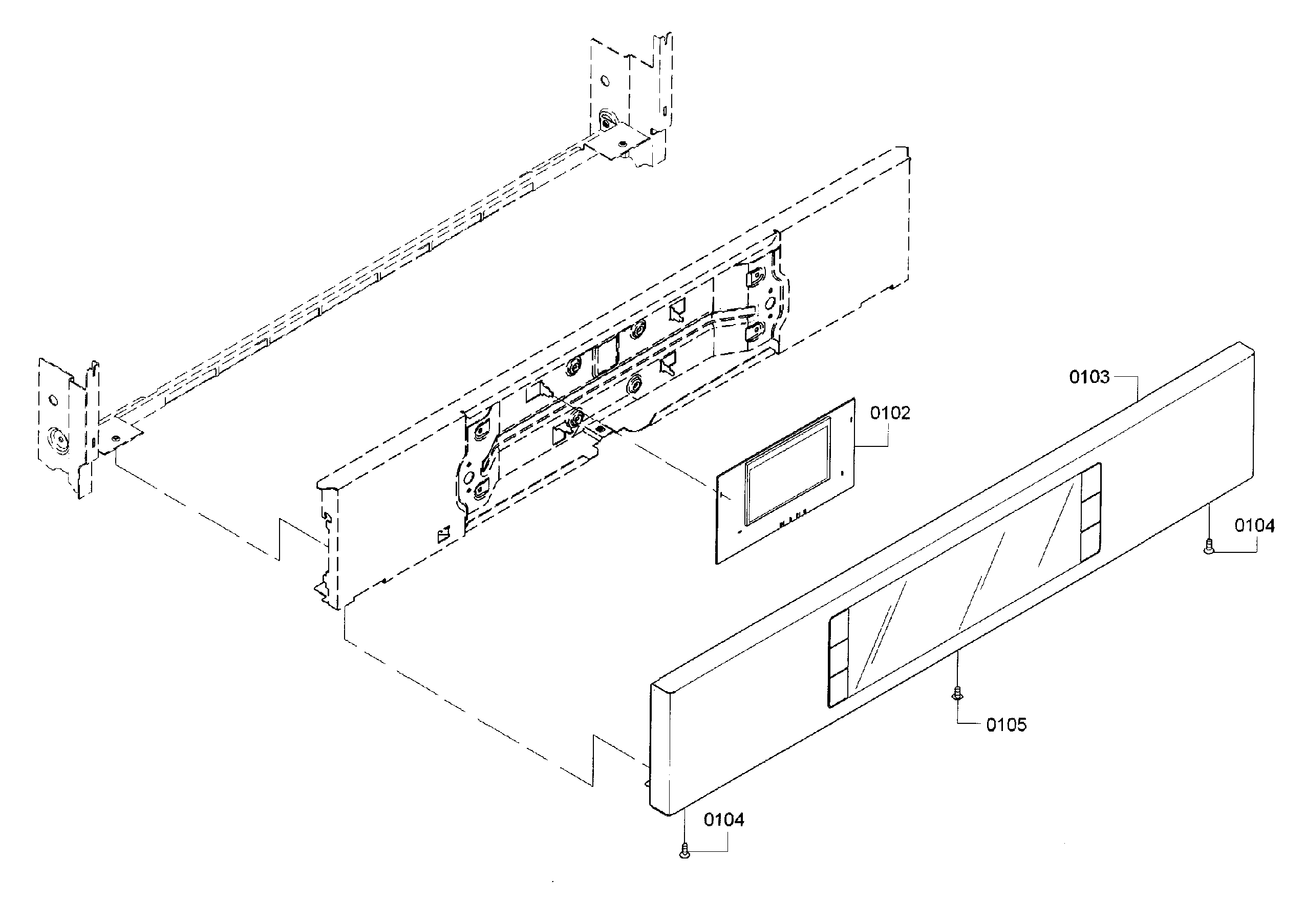 Bosch HBLP451RUC/01 control panel diagram