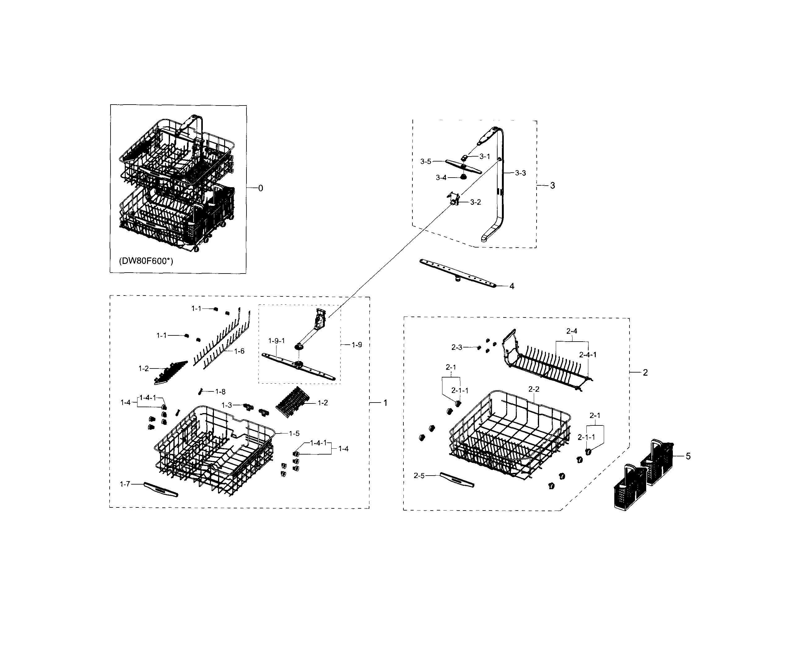 Samsung DW80F600UTS/AA-01 wash diagram