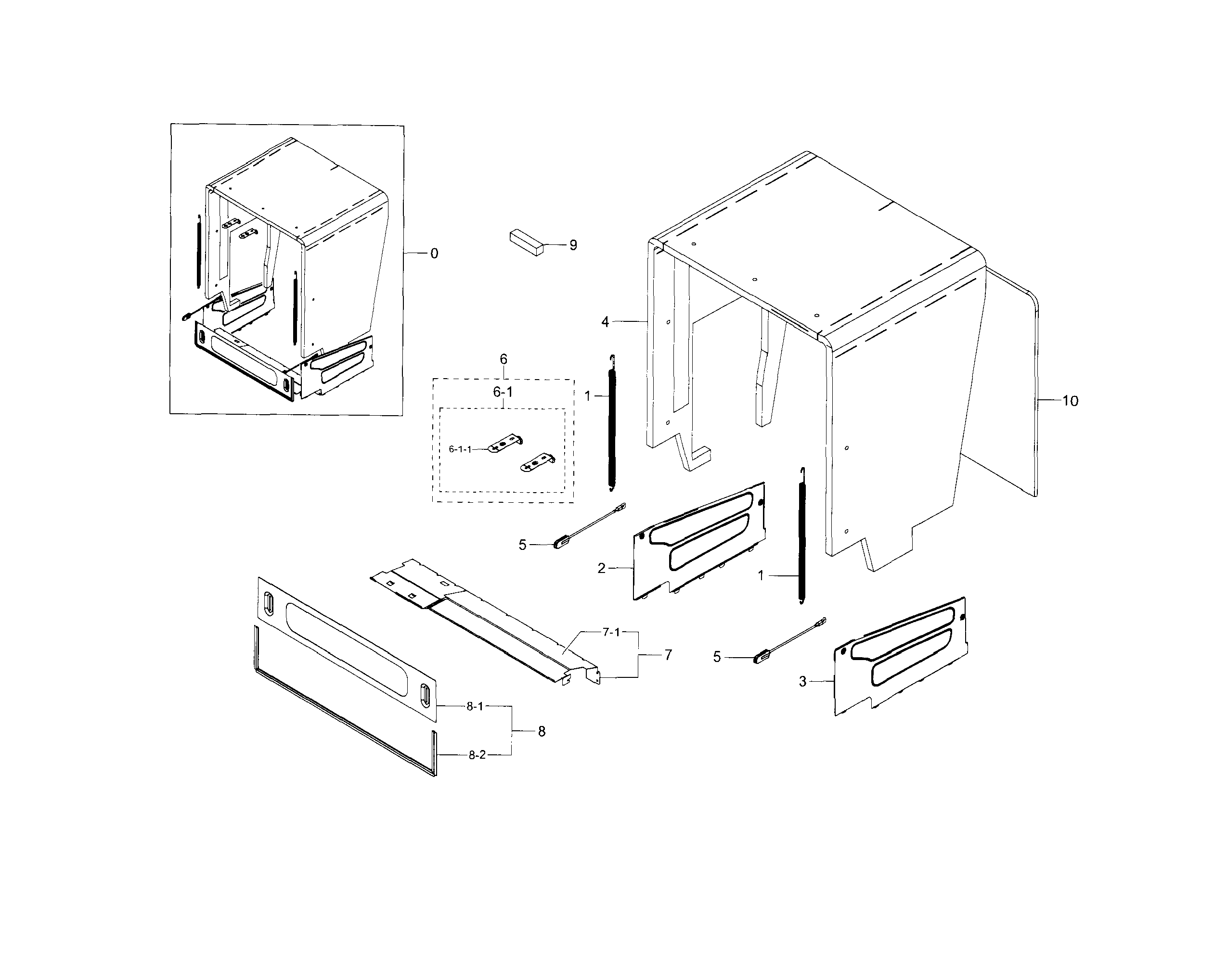 Samsung DW80F600UTS/AA-01 cas diagram