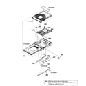 Sony BDV-E3100 drive section diagram