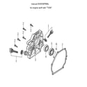 Generac 006022-0 crankcase cover diagram
