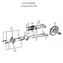 Generac 006022-0 rocker/camshaft diagram
