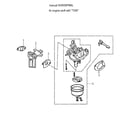 Generac 006022-0 carburetor diagram