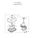 Generac 006022-0 air cleaner diagram