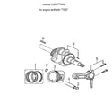Generac 006022-0 crankshaft & piston diagram
