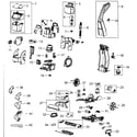 Bissell 27F6 main assy diagram