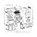 Kenmore Elite 14630207510 grill assy diagram