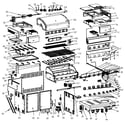 Kenmore Elite 14630213510 grill assy diagram