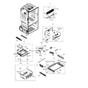 Samsung RF30HDEDTSR/AA-04 freezer diagram
