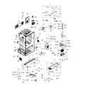 Samsung RF30HDEDTSR/AA-04 cabinet diagram