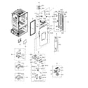 Samsung RF30HDEDTSR/AA-04 fridge door l diagram