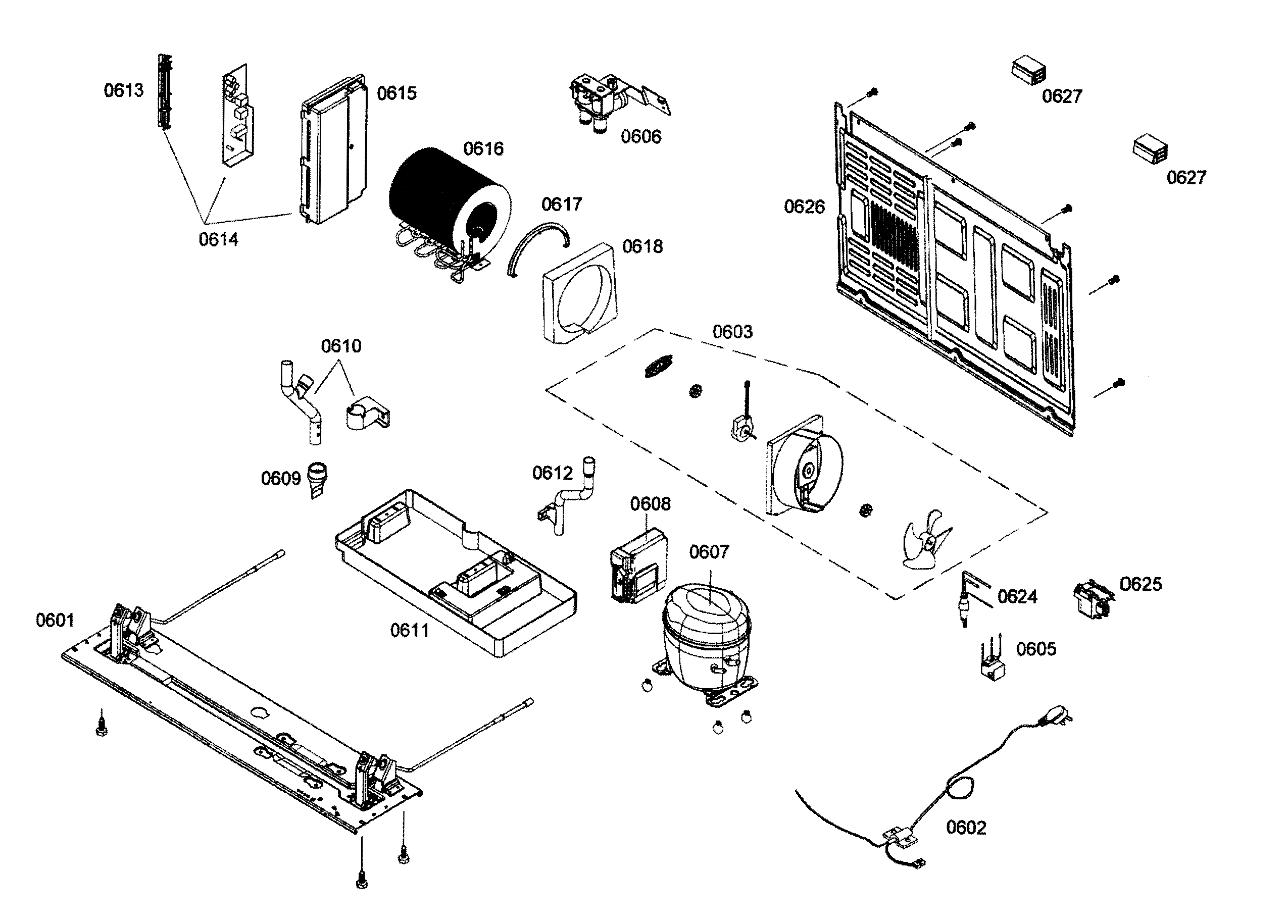 Bosch B22CS30SNS/02 compressor diagram