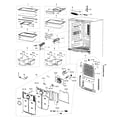 Samsung RF20HFENBBC/AA-00 fridge diagram