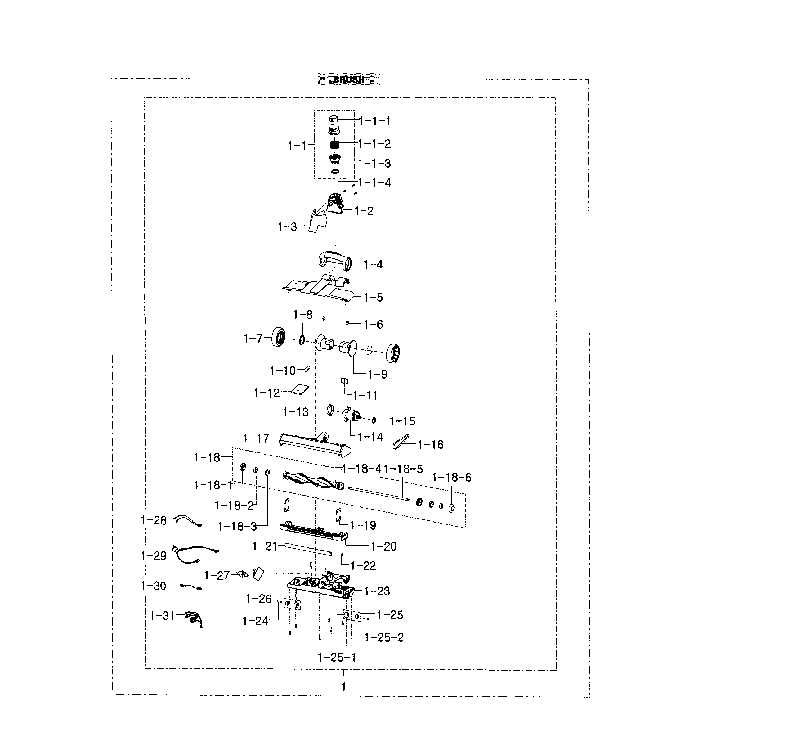 Samsung SC12F50PJ brush 3 diagram