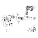 DeWalt DWD112 TYPE 1 drill driver diagram