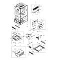 Samsung RF323TEDBBC/AA-02 freezer diagram
