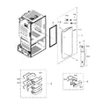 Samsung RF323TEDBBC/AA-02 fridge door r diagram