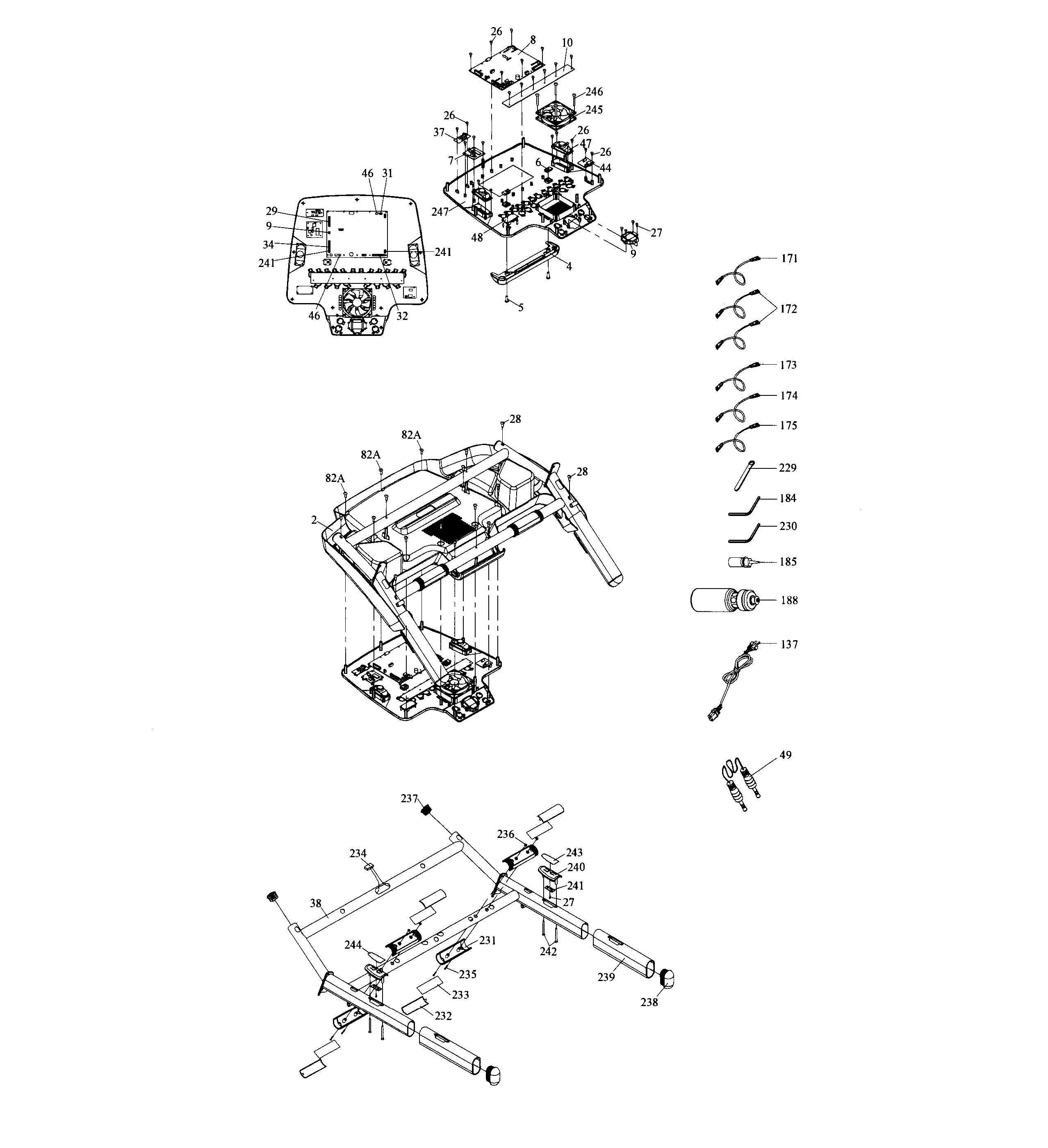 Bladez T300I control panel diagram