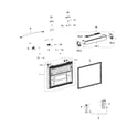Samsung RFG297HDWP/XAA-02 freezer door diagram