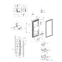 Samsung RFG297HDWP/XAA-02 fridge door l diagram