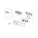 Samsung WF210ANW/XAA-02 control panel diagram