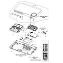 Samsung BD-FM59/ZA-HJ01 main assy diagram