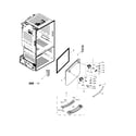 Samsung RF263TEAEWW/AA-00 door-freezer diagram