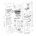 Kenmore 14610017510 main assy diagram