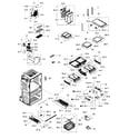Samsung RF28HMEDBSR/AA-04 refrigerator diagram