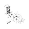 Samsung RF28HMEDBSR/AA-04 freezer door diagram