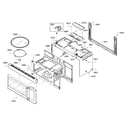 Bosch HMV3052U/01 mounting diagram