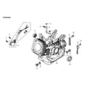 Generac 006673-0 crankcase diagram