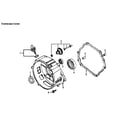 Generac 006673-0 crankcase cover diagram