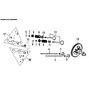 Generac 006673-0 rocker and camshaft diagram