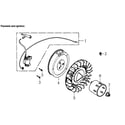 Generac 006673-0 flywheel & ignition diagram
