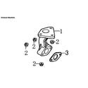 Generac 006673-0 exhaust manifold diagram