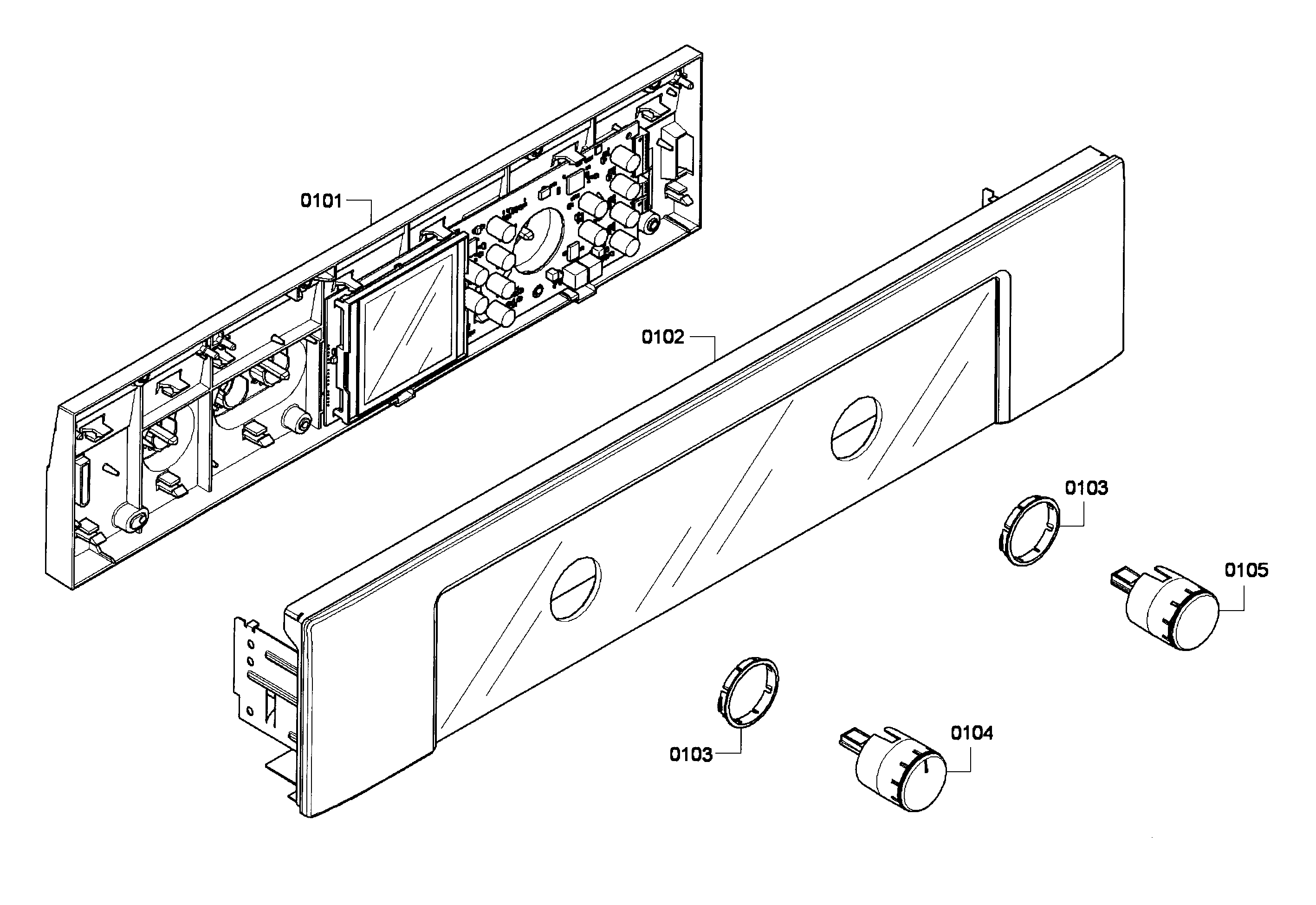 Bosch HBL5720UC/06 panel diagram