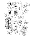 Samsung RF23HCEDBWW/AA-03 fridge diagram