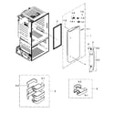 Samsung RF23HCEDBWW/AA-03 fridge door r diagram