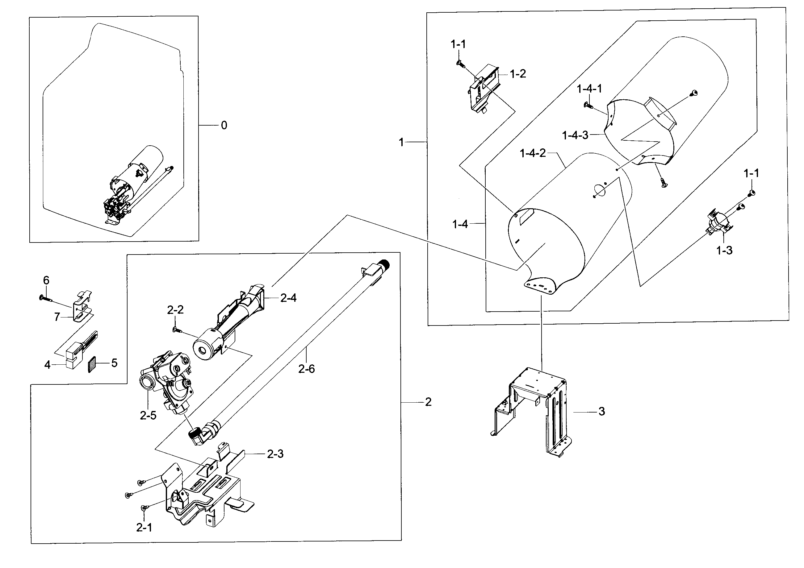 Samsung DV40J3000GW/A2-00 duct heater diagram