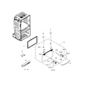 Samsung RF25HMEDBBC/AA-03 freezer door diagram