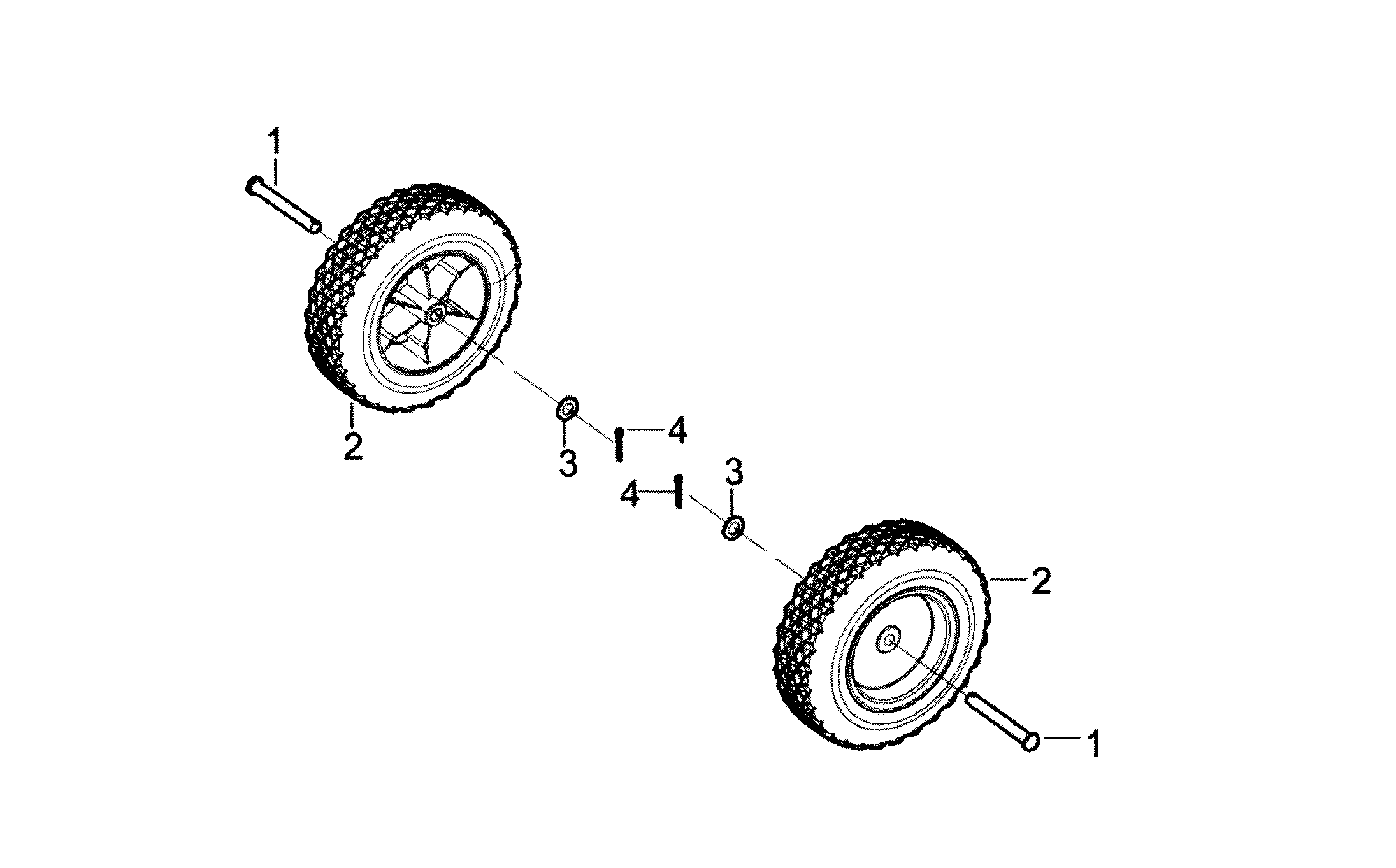 Generac 005939-5 wheels diagram